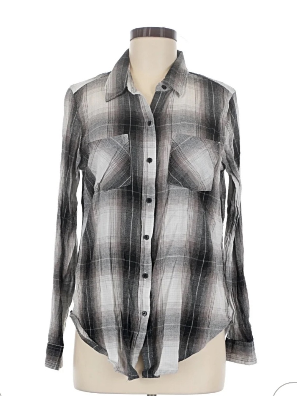 Lucky Brand Boyfriend Cloud Plaid